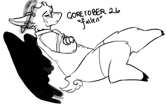 goretober 26: fallen