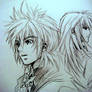 Roxas and Riku