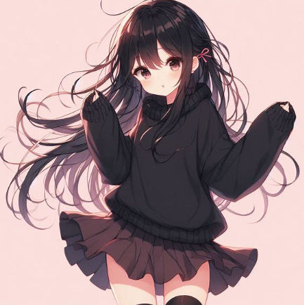 cute girl in sweater