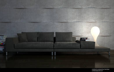Sofa rendering - Interior