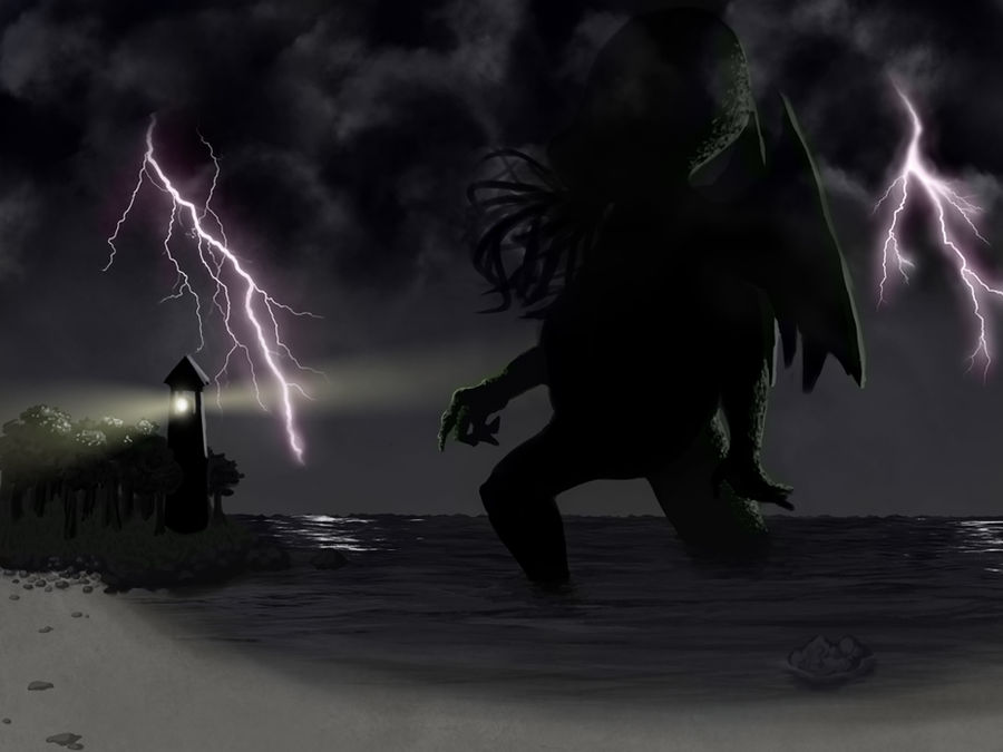 Cthulhu on the beach