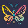 Colorful Butterfly logo