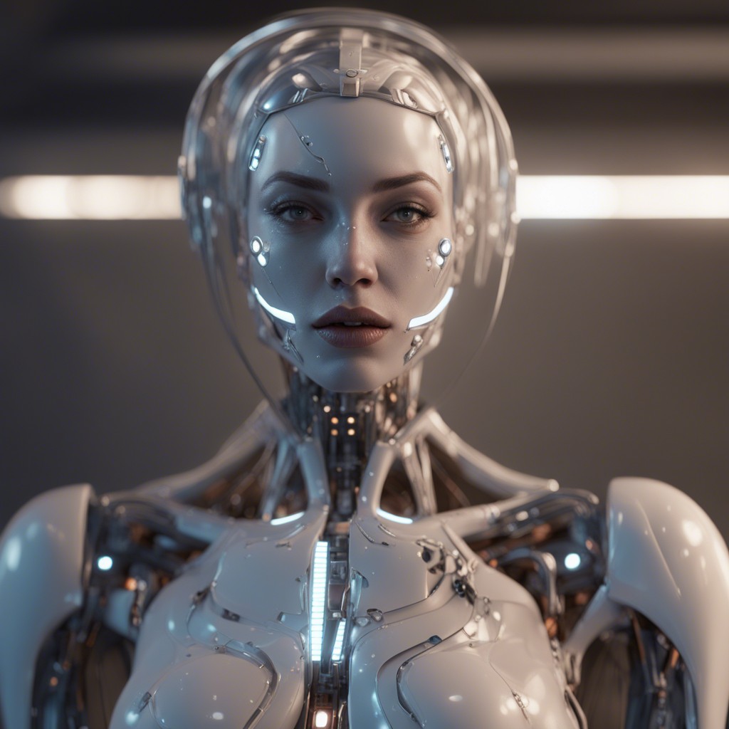 Small Female Android Female Android Design by mort-aux-arts on DeviantArt