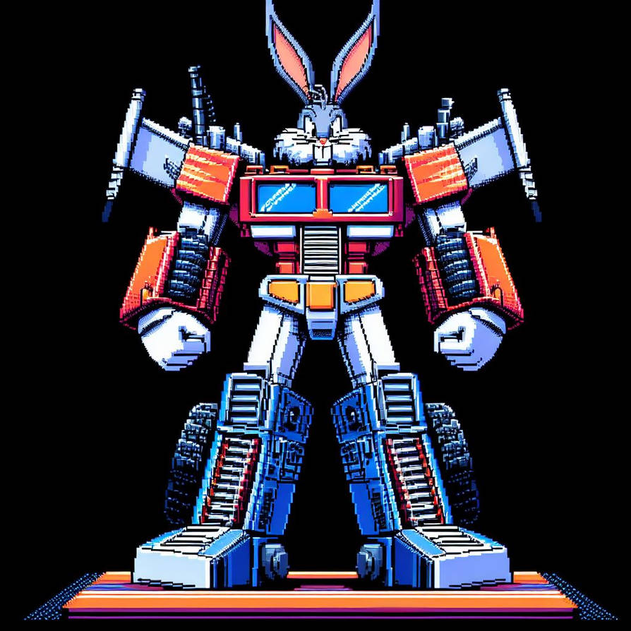 Bugs-Bunny as Transformer by mort-aux-arts on DeviantArt