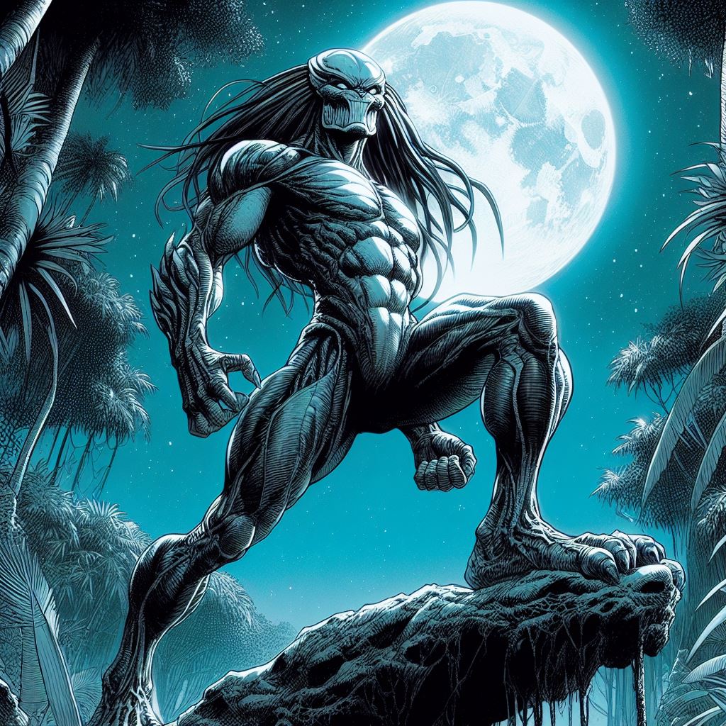 Fantasy Preditor predator comic art dark fantasy by mort-aux-arts on DeviantArt