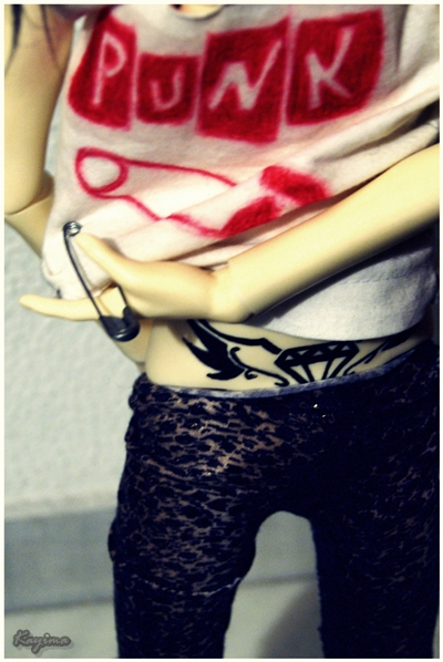 Tatoo body BJD