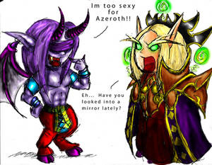 Illidan and Kael'thas