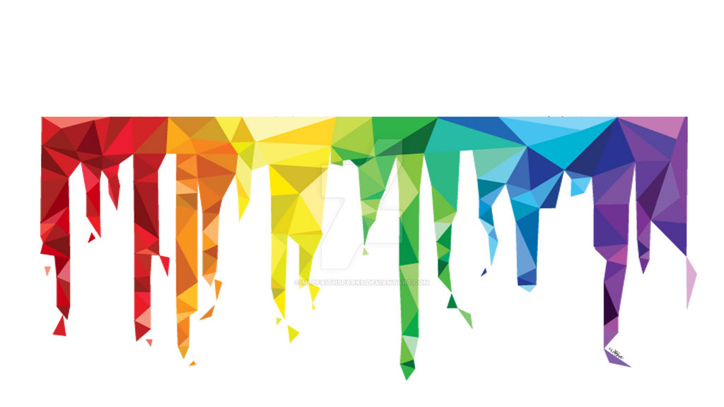 Dripping Geometry Geometric Dripping Paint by MlpFaithsparks on DeviantArt