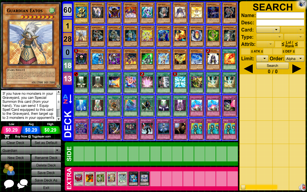 yugioh guardian deck Amazon.com: Complete Custom Deck for Yu-Gi-Oh!
