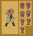 Roark Overworld Sprites