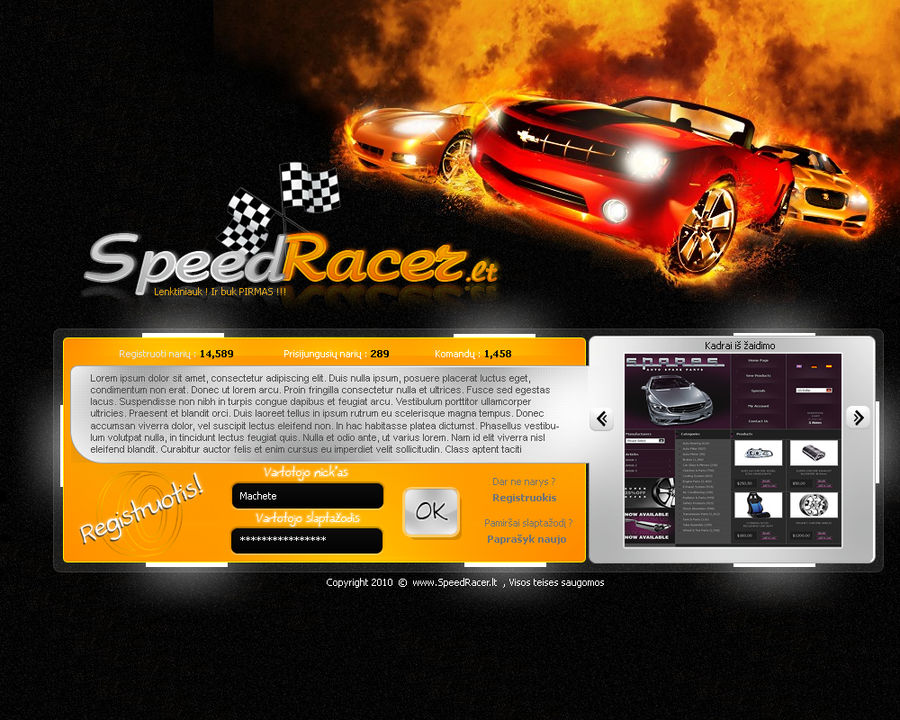 SpeedRacer.lt by machete1 on DeviantArt