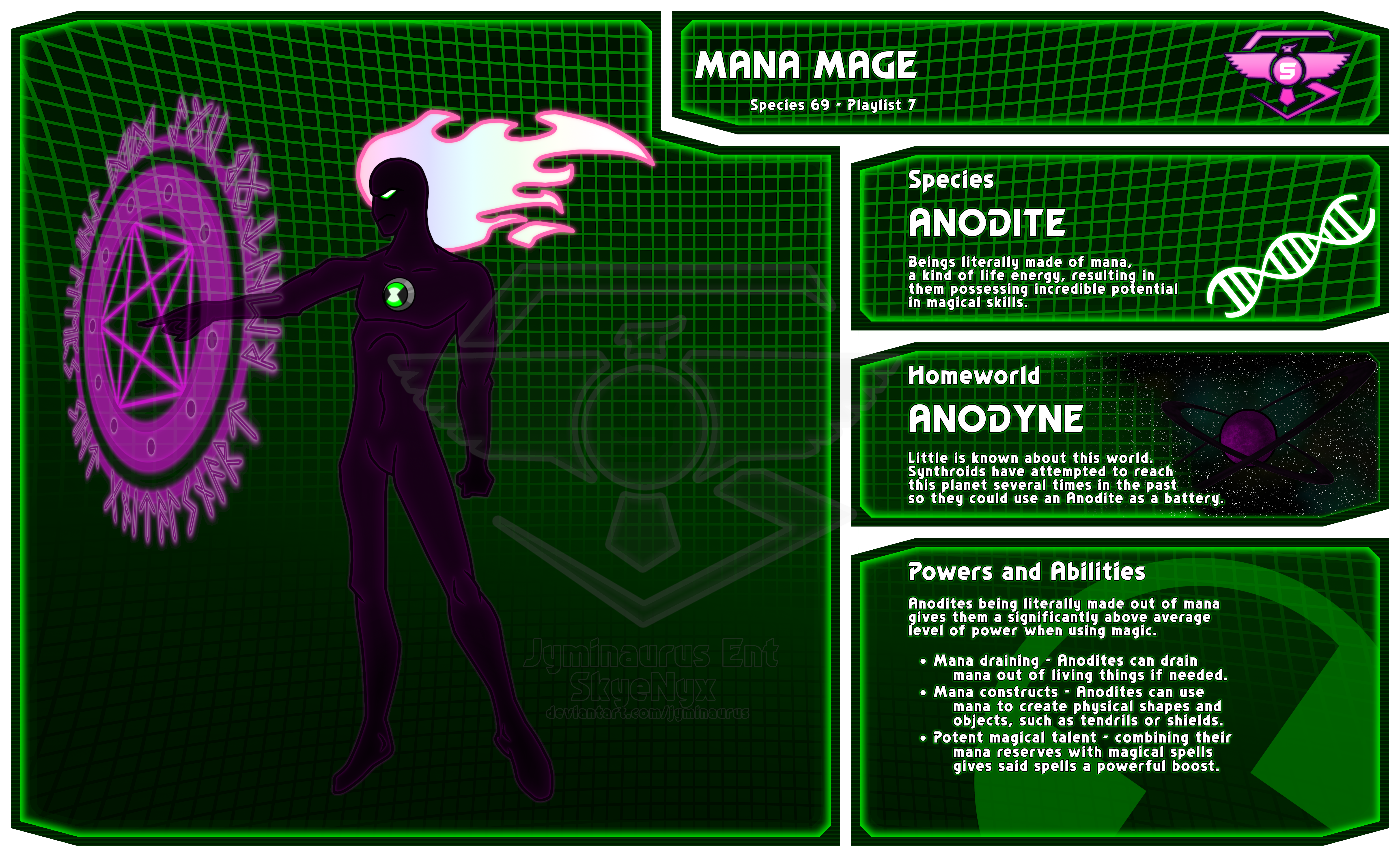 mana mage ben 10 by jyminaurus on deviantart
