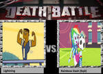 Death Battle idea #8 Lightning vs Rainbow Dash EqG