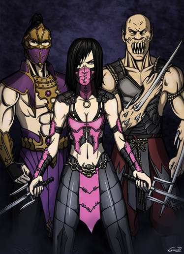 Mortal Kombat- Baraka and Reiko by GavinoElDiabloGuapo on DeviantArt
