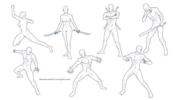 Pose Reference Sheet 4