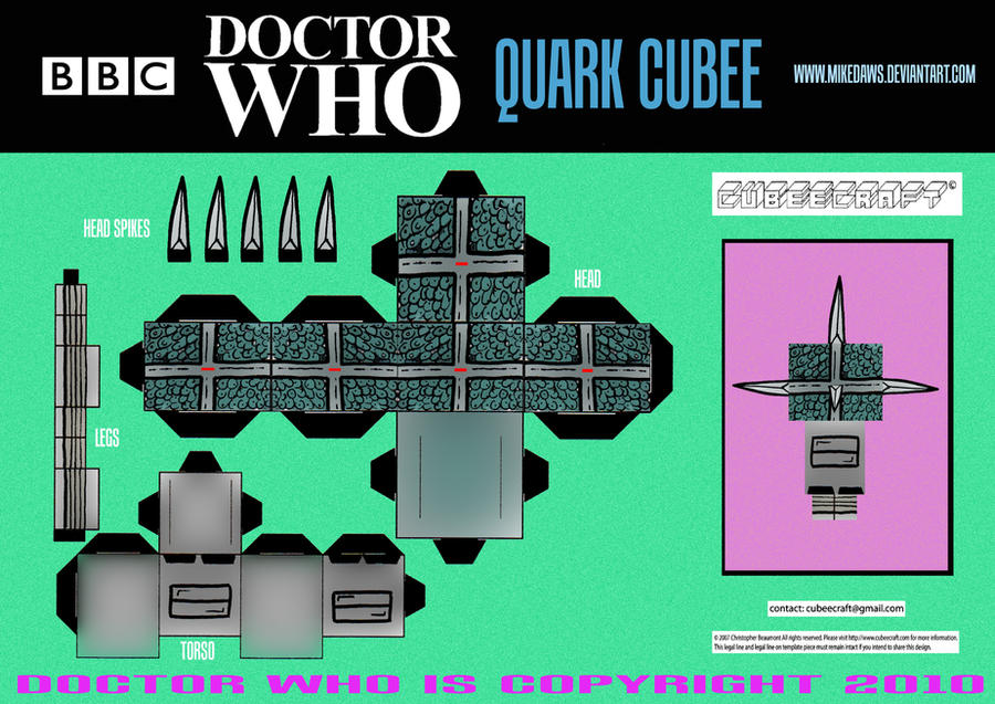 Doctor Who - Quark Cubee