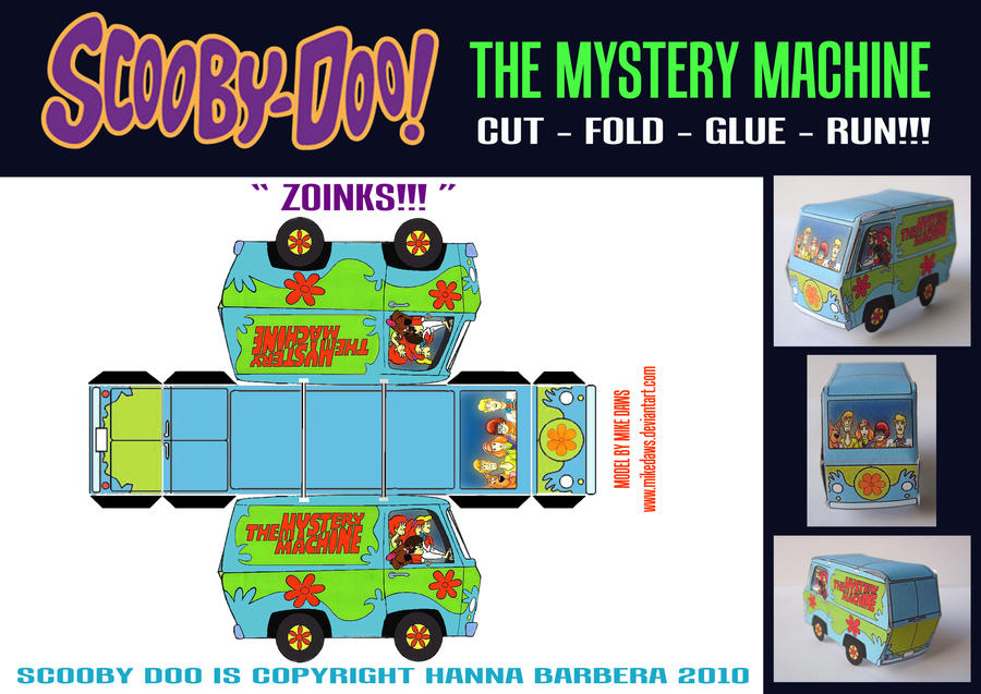 The Mystery Machine by mikedaws on DeviantArt