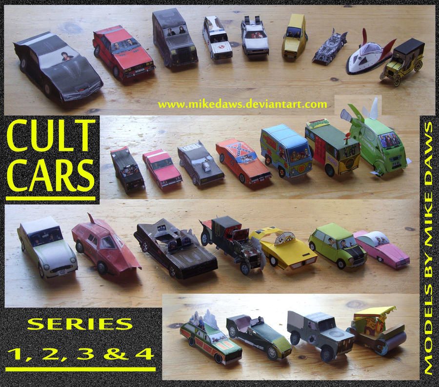 Cult Cars - Series 1 - 4