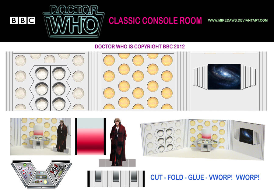 Doctor Who - Classic Console Room by mikedaws on DeviantArt