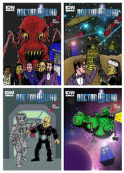 Doctor Who - Red Dwarf Comic Book 1-4