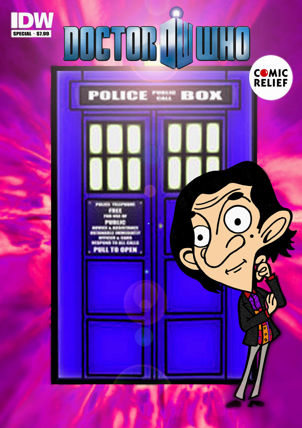 Comic Relief - Doctor Who Comic Book