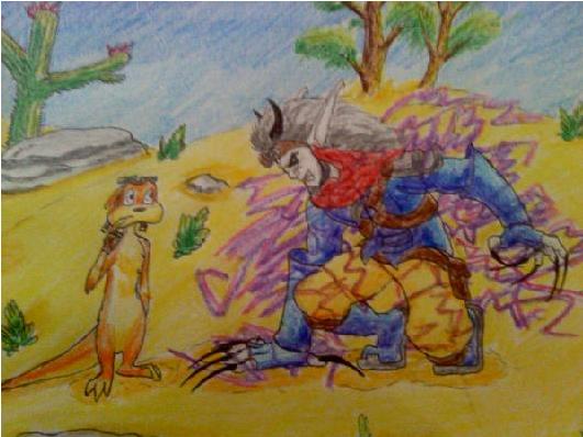 Dark Jak with Daxter