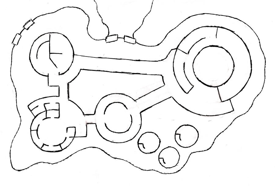 Example Dark Elf Building Layouts Dark Elf Floor 2 by RARavary on DeviantArt