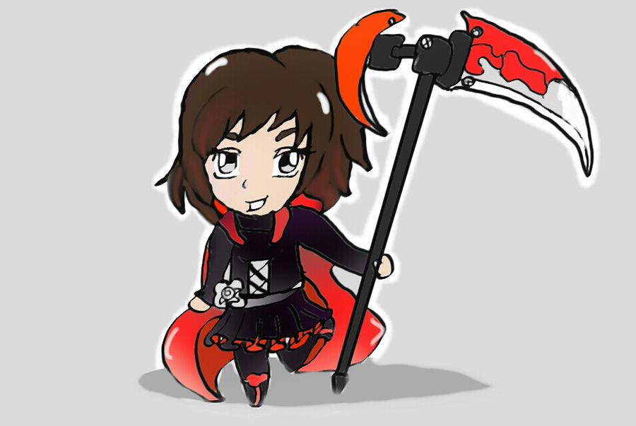 Ruby Rose Chibi by GinaCreations on DeviantArt
