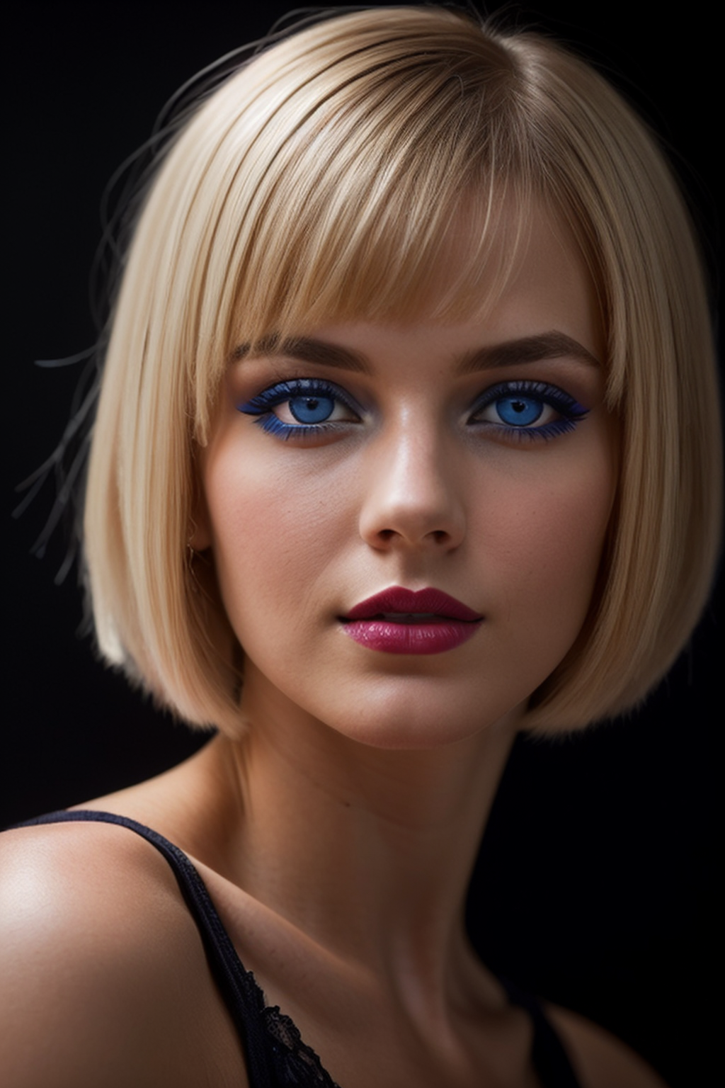 Blue eyes 6 by BeautifulAIGirls on DeviantArt