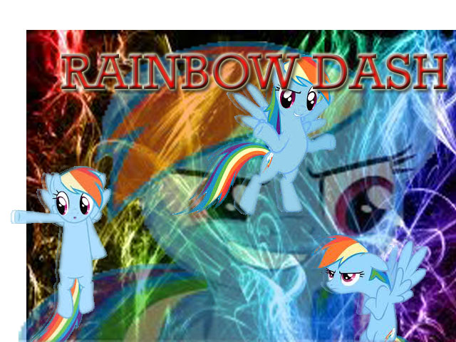 Rainbow awesome and swag