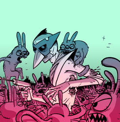 attack of the zombie bunkey