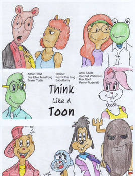 Think Like A Toon Poster in color