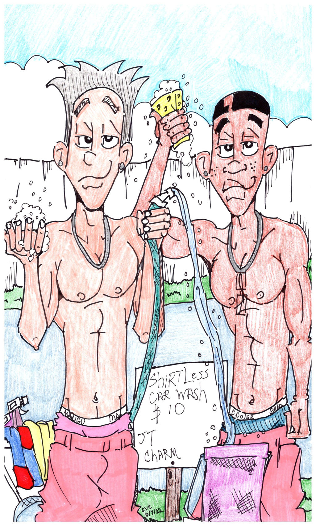 Deviantart Car Wash The JT and Cartmaine car wash by skyvolt2000 on DeviantArt