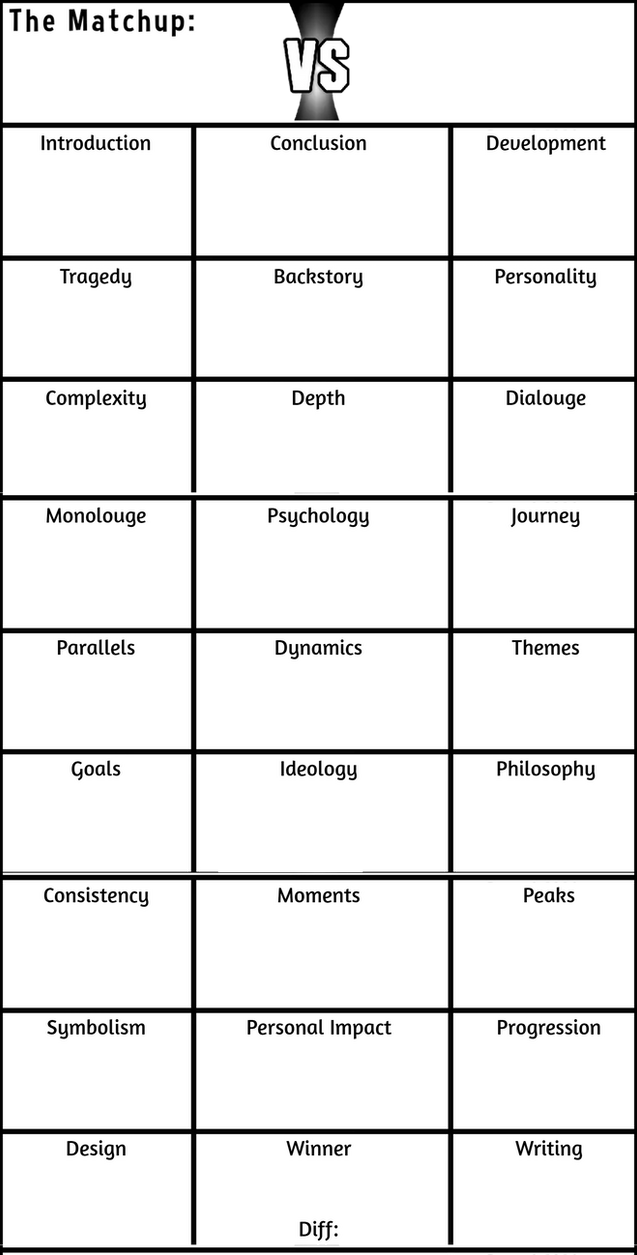 Writing Debate Chart Template by FirxenRambles on DeviantArt
