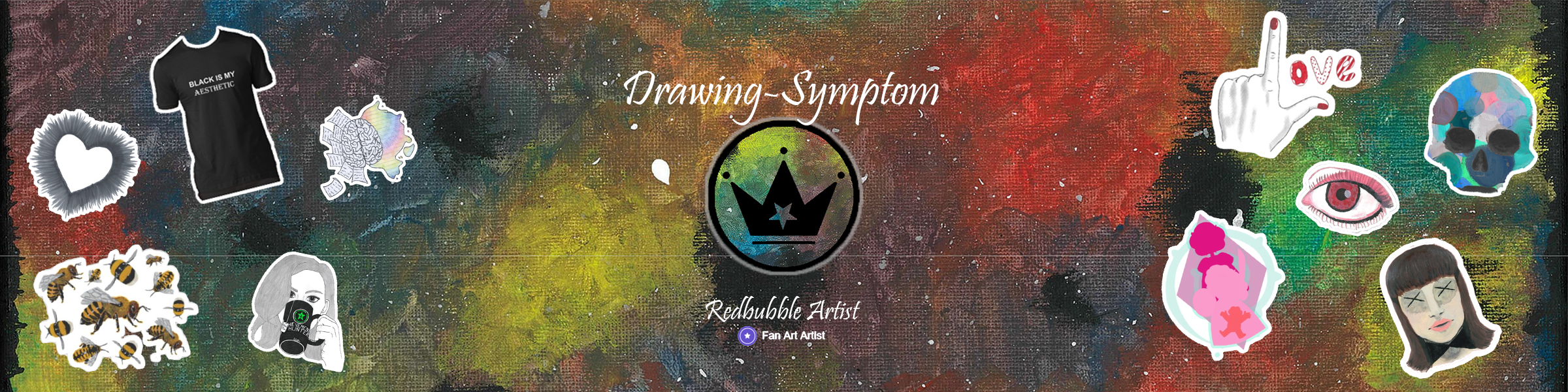 New logo stuff - redbubble thingy
