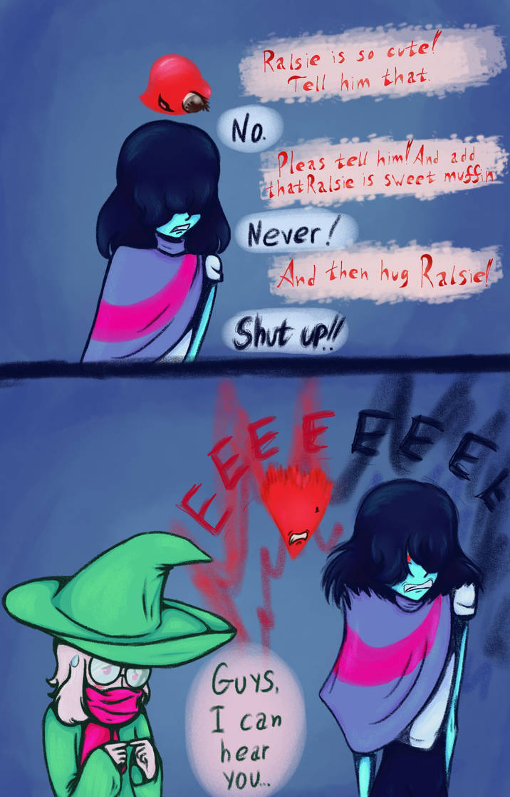 Jealous Ralsei Ralsei by 1eyedKat on DeviantArt