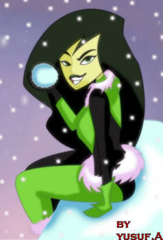 Shego with snowball