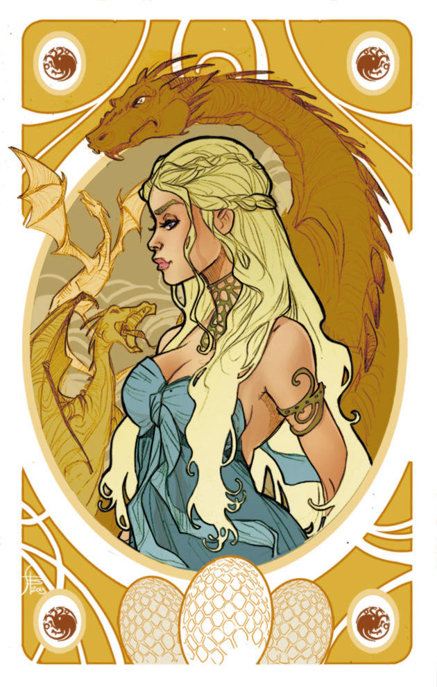 Game of Thrones' cards | Daenerys Targaryen