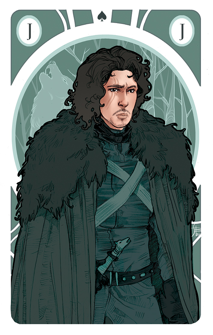 Game of Thrones' cards | Jack Jon Snow