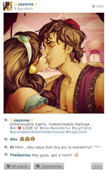 Selfie Fables | Aladdin and Jasmine