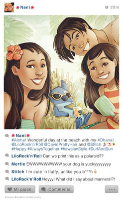 selfie Fables | Lilo and Stitch