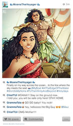 selfie Fables | Moana and Maui