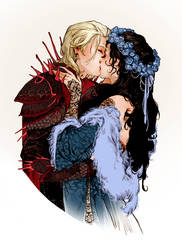 Rhaegar and Lyanna_colored