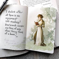 notebook sketch | Pride and Prejudice