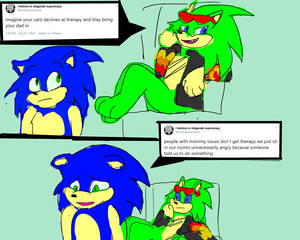 another stupid sonic n scourge funny