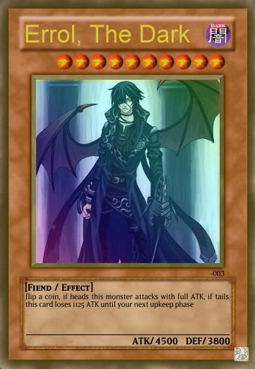 errol the dark card