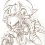 SonicXBlaze lineart