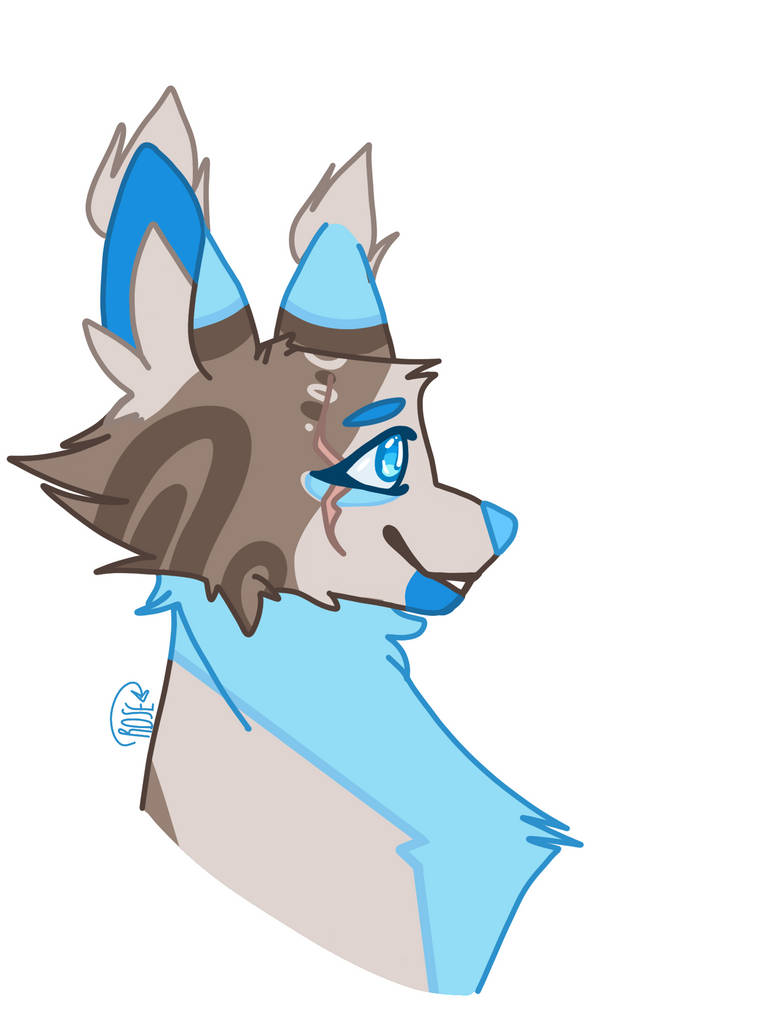 Bust, pip post accident by pusheenqueen on DeviantArt