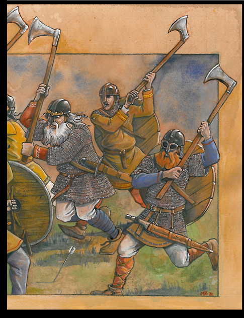 Anglo Saxon Huscarls By ZoLariusZombie On DeviantArt anglo-saxon-huscarls-by-zolariuszombie-on-deviantart