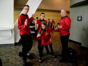 Unnamed Red Shirted Ensigns